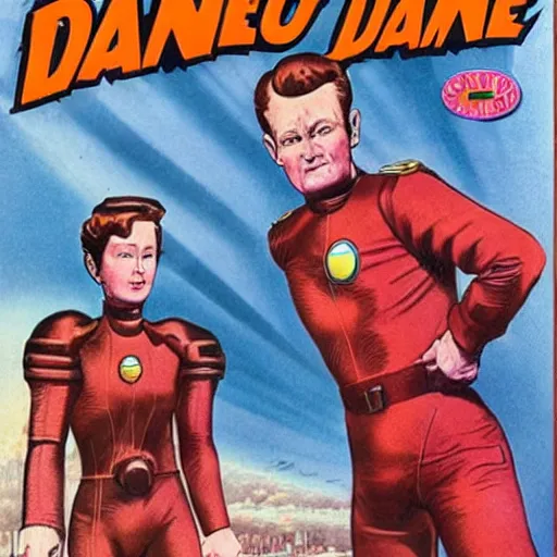 Image similar to adventures of dan dare