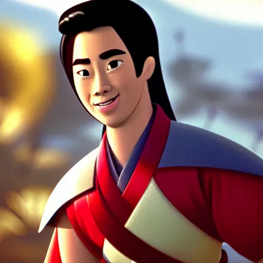 Image similar to still of xavi hernandez in mulan ( 1 9 9 8 )