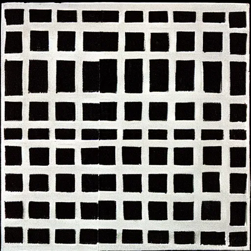 Prompt: Malevich black square