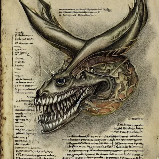 Image similar to bestiary of creatures from the depths of the unconscious psyche