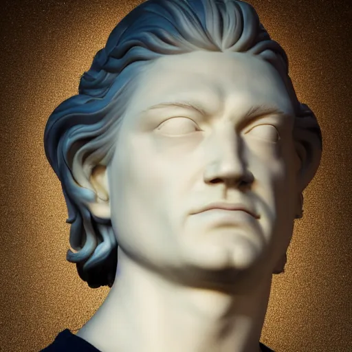 Image similar to a porcelain sculpture of god's face in the style of thomas schutte, lucid dream series, cinematic, hyper - realistic, very detailed, ray tracing, 8 k resolution, long - shot, sharp focus, low angle, 8 5 mm photograph, wide lens