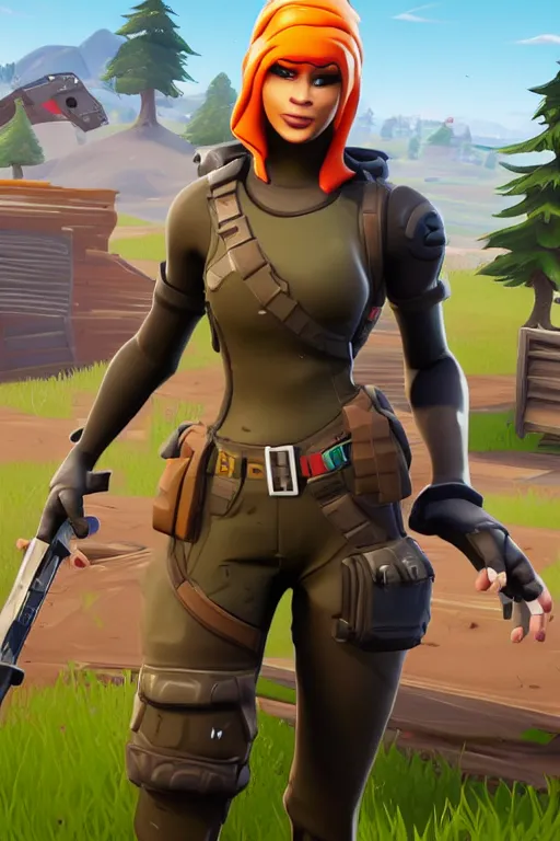 Image similar to fortnite caracal skin