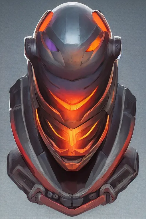 Image similar to epic mask helmet robot ninja portrait stylized as fornite style game design fanart by concept artist gervasio canda, behance hd by jesper ejsing, by rhads, makoto shinkai and lois van baarle, ilya kuvshinov, rossdraws global illumination radiating a glowing aura global illumination ray tracing hdr render in unreal engine 5