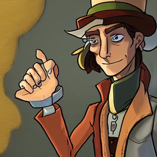 Prompt: Rufus from Deponia