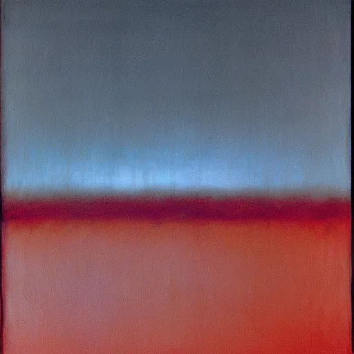 Image similar to the abstract painting'arctic void ', by caspar david friedrich, by rothko