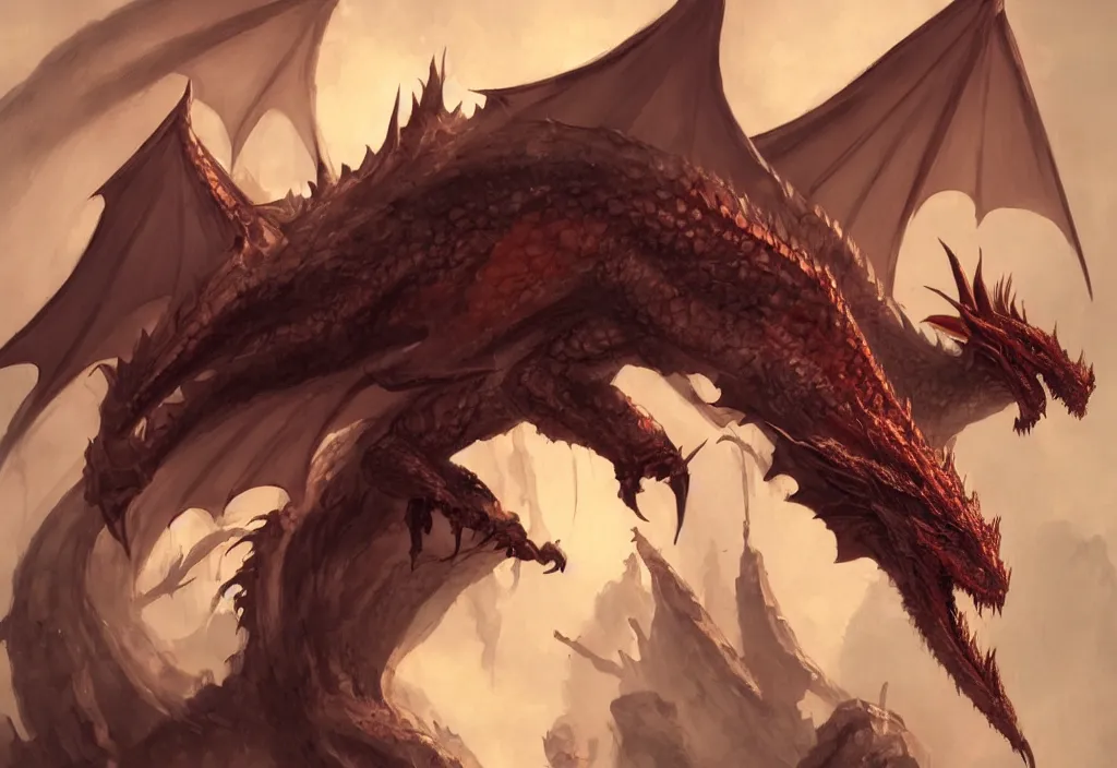 Image similar to a dragon by bayard wu,