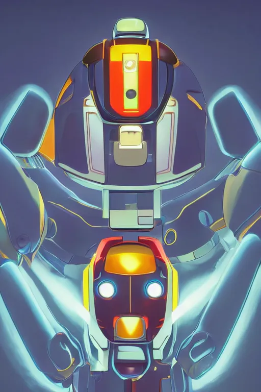 Image similar to metabots medabots medarotto medarot robot minimalist comics helmet mask neon cybereye, behance hd by jesper ejsing, by rhads, makoto shinkai and lois van baarle, ilya kuvshinov, rossdraws global illumination ray tracing hdr radiating a glowing aura