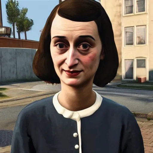 Image similar to anne frank in gta v