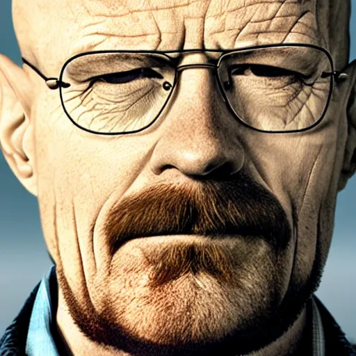 Image similar to walter white as gigachad