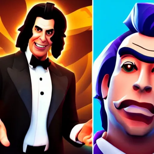 Image similar to Vincent Vega in Fortnite