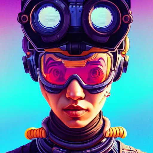 Image similar to high quality high detail portrait of a tom a overwatch diesel punk character in an alien world, tristan eaton, victo ngai, artgerm, rhads, ross draws, hyperrealism, intricate detailed, alphonse mucha, 8 k, sci - fi, pastel colors, artstation,