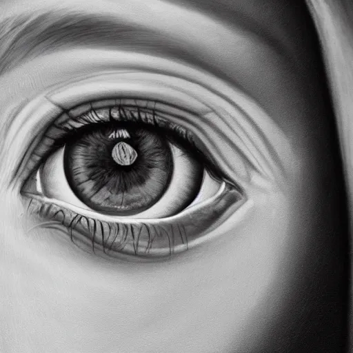 Image similar to beautiful painting, iris human's eye photo, without eye, black background, closeup shot, high resolution, high detail, hyper realistic, 4K, 8K