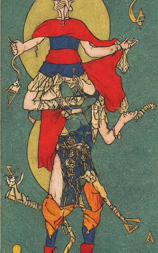 Image similar to fool, major tarot arcana