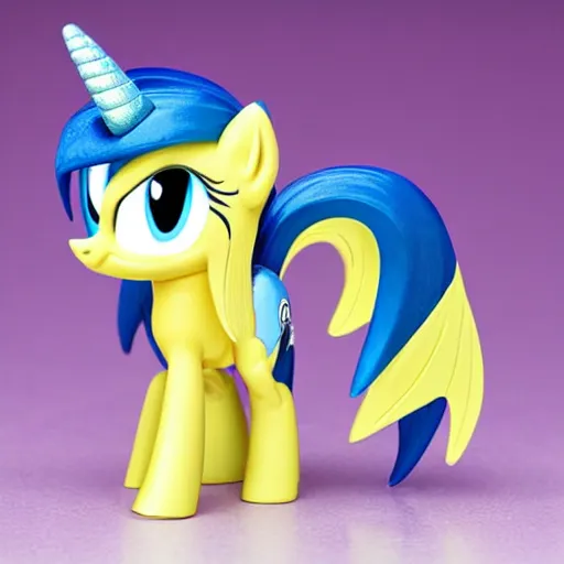 Image similar to My Little Pony figurine based on Sonic