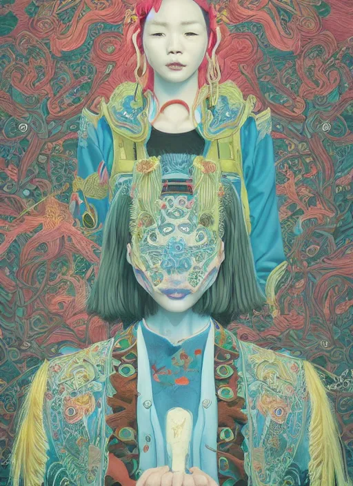 Image similar to yunnan people : : by martine johanna and simon stalenhag and chie yoshii and casey weldon and wlop : : ornate, dynamic, particulate, rich colors, intricate, elegant, highly detailed, centered, artstation, smooth, sharp focus, octane render, 3 d