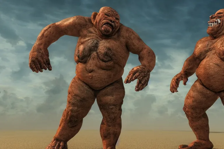 Prompt: photo, two old hairy fat ugly men! fighting alien monsters 4 0 1 2 9 on a beach, highly detailed, scary, intricate details, volumetric lighting, front view