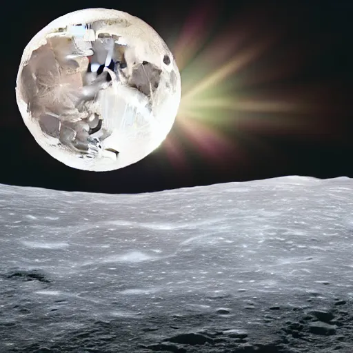 Image similar to moon fall on earth