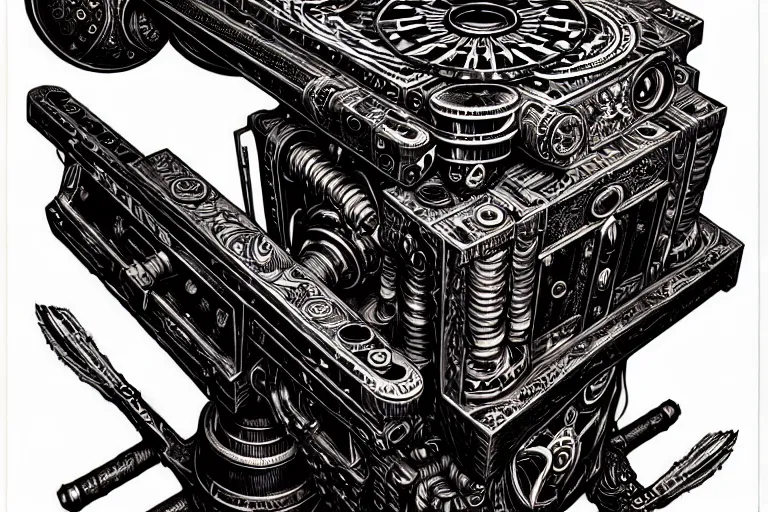 Image similar to a majestic steampunk table legs, high details, bold line art, by vincent di fate and joe fenton, inking, etching, screen print, masterpiece, trending on artstation, sharp, high contrast, hyper - detailed,, hd, 4 k, 8 k
