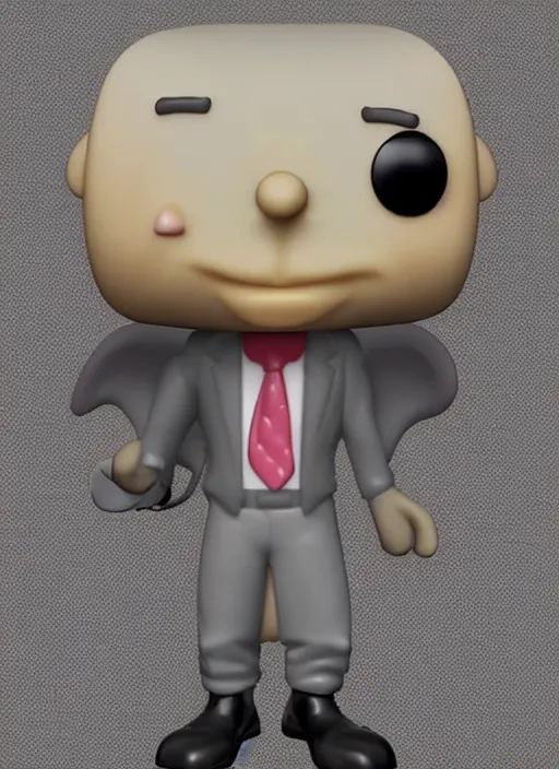 Image similar to funko pop figure of handsome squidward