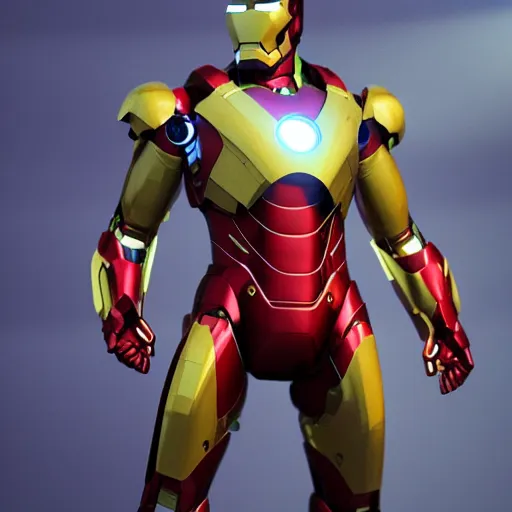 Prompt: ironman going supersayain, au naturel, hyper detailed, digital art, trending in artstation, cinematic lighting, studio quality, smooth render, unreal engine 5 rendered, octane rendered, art style by klimt and nixeu and ian sprigger and wlop and krenz cushart