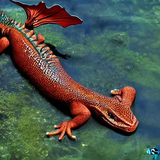 Image similar to water dragon by zatzka, hans