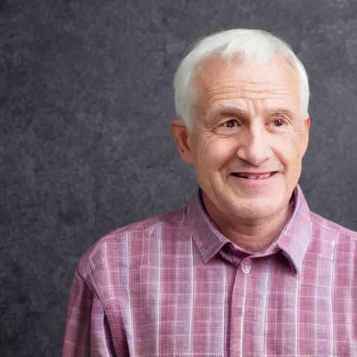 Prompt: 4 k photo of a very average old white man