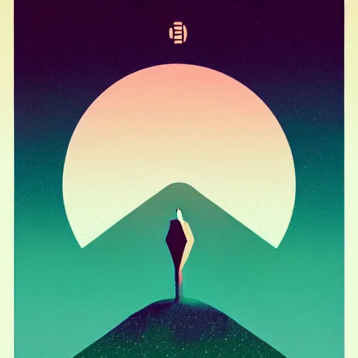 Image similar to a wandering mind, logo without text, simple by victo ngai, kilian eng and jake parker, simple white background