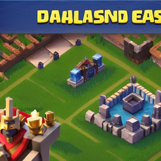 Prompt: an ingame screenshot of clash royale