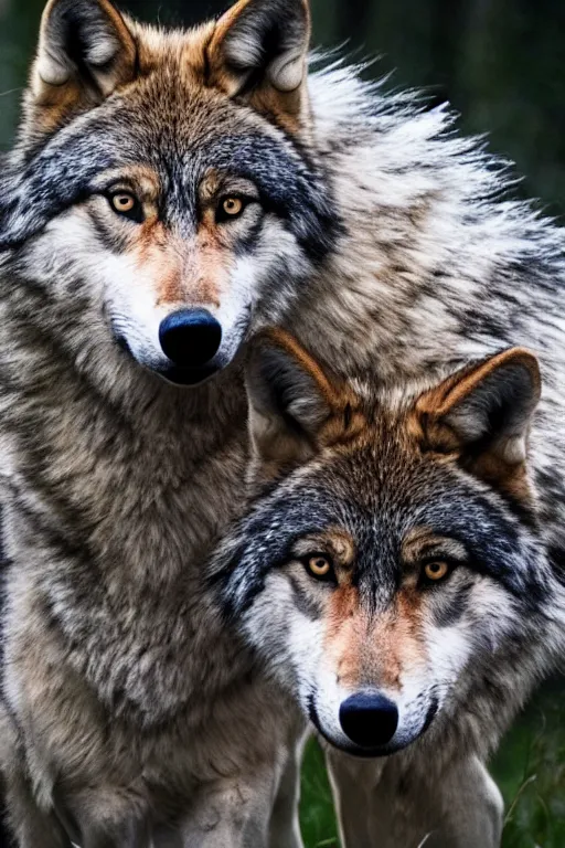 Image similar to wolves in nature