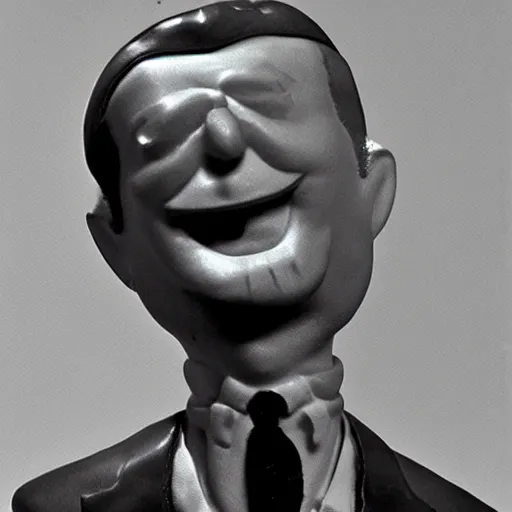 Image similar to subgenius sculpture toy on display