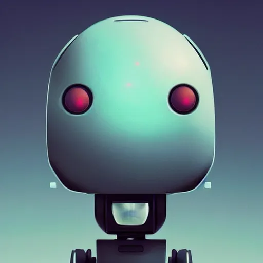 Prompt: A robot by goro fujita and sawoozer, art station, humorous, photorealistic, cosmic survival, sci if, octane, portrait ,