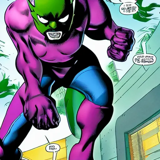 Image similar to Prowler from Marvel,