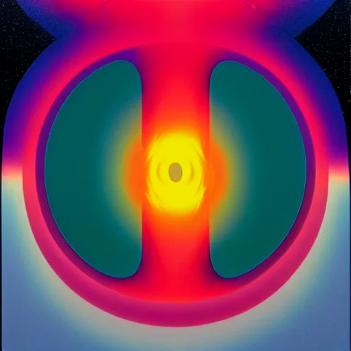 Image similar to black hole by shusei nagaoka, kaws, david rudnick, airbrush on canvas, pastell colours, cell shaded, 8 k