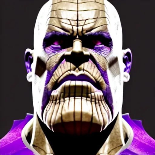 Image similar to thanos in court for his crimes