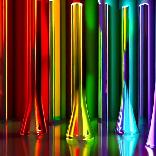 Image similar to chrome sculptures modeled after lava lamp shapes, photorealistic, 3d render, award winning render, unreal engine, octane render, studio lighting, 8k, hd