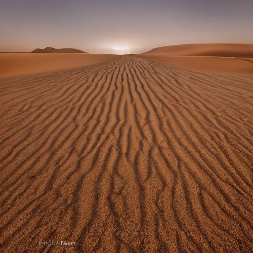 Prompt: 🗽 in desert, photography by bussiere rutkowski andreas roch