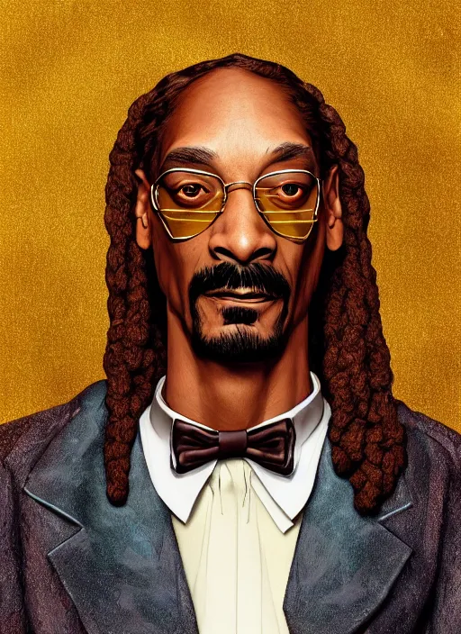 Prompt: snoop dogg is jafar from aladin, au naturel, hyper detailed, digital art, trending in artstation, cinematic lighting, studio quality, smooth render, unreal engine 5 rendered, octane rendered, art style by klimt and nixeu and ian sprigger and wlop and krenz cushart.