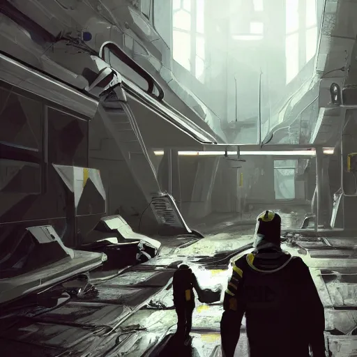 Image similar to Detailed Concept Art for Half Life 3.