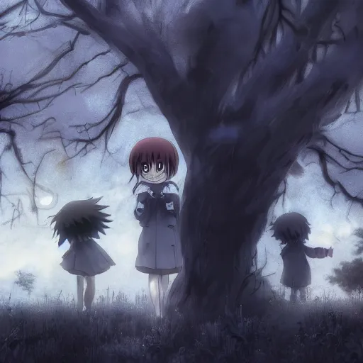 anime hd, anime, 2 0 1 9 anime, ghost children
