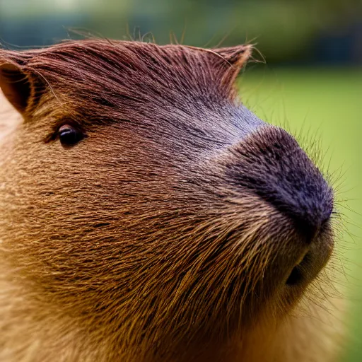 Prompt: capybara munching on gpus, studio lighting, professu photograph, taken by sony a 7 r, 4 k, depth of field, bokeh