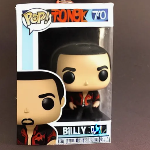 Image similar to billy joel funko pop from the 7 0's