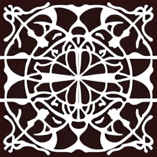 Image similar to vector art panel for cnc plasma, laser, modern design pattern