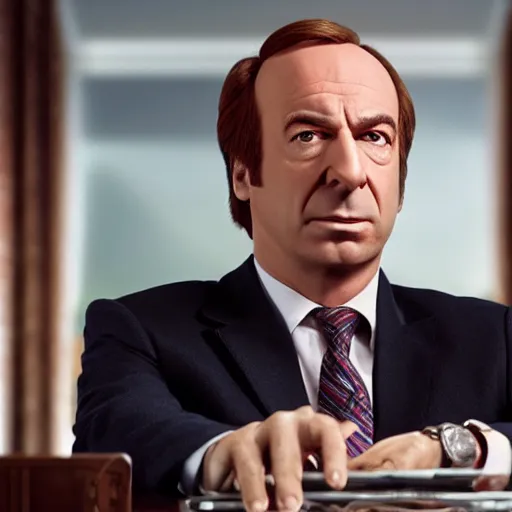 Prompt: president saul goodman, 4 k