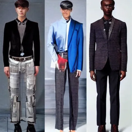 Prompt: the future of men's fashion, 2 0 2 3