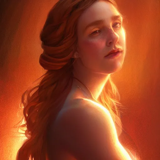 Prompt: majestic gracious regal seductive aphrodite portrait, ancient greece, atmospheric lighting, painted, intricate, volumetric lighting, beautiful, rich deep colours masterpiece, golden hour, sharp focus, ultra detailed, by leesha hannigan, ross tran, thierry doizon, kai carpenter, ignacio fernandez rios