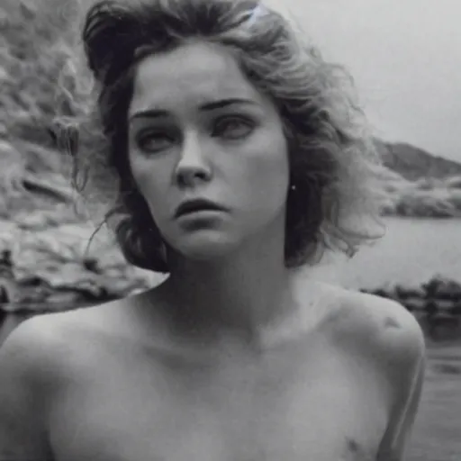 Image similar to a film still of siren in a 1 9 7 7 photo, realistic, photorealistic, detailed,