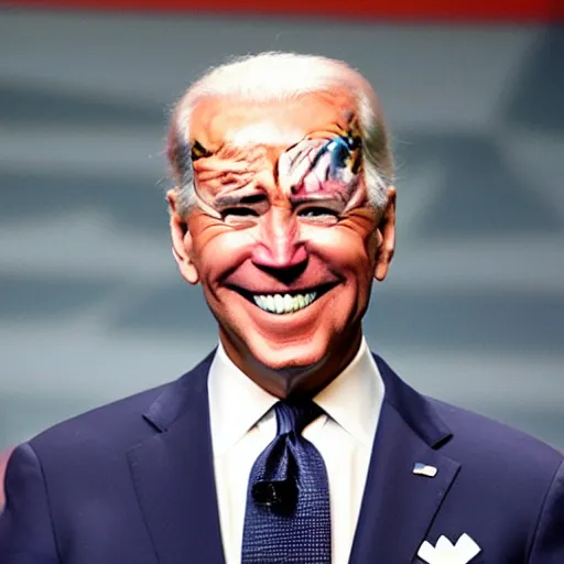 Image similar to joe biden as the joker