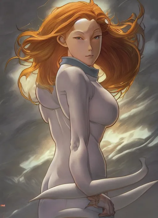 Image similar to saitama, natural lighting, path traced, highly detailed, high quality, digital painting, by don bluth and ross tran and studio ghibli and alphonse mucha, artgerm