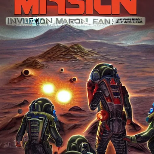 Image similar to invasion of mars