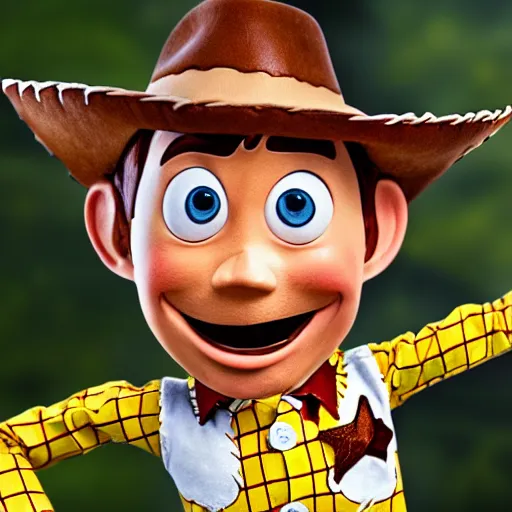 Prompt: asmongold as woody from toy story, 4k, high detail, high-resolution photograph, professional photography, ultra-detail, hyper-realistic